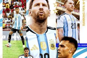 三隊各還有一場！西班牙法國未贏，阿根廷取勝后FIFA第一優勢擴大