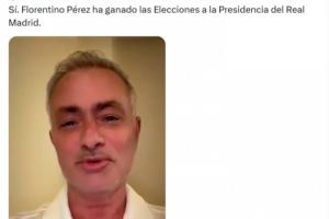 將出任皇馬主帥！弗洛倫蒂諾競選號再發穆帥視頻：是的，當然！