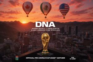 世界杯官方主題曲《DNA》發布!傳奇男高音安德烈·波切利領銜演唱