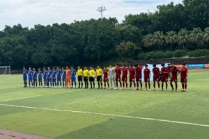 青少年足球聯(lián)賽男子（U17組） 海港2:3重慶南開中學