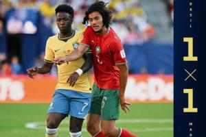 世界第6戰平第7！巴西扣0.52分，摩洛哥加0.52分，FIFA排名不變