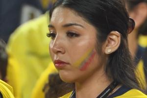 第90分鐘遭遇絕殺！厄瓜多爾女球迷一臉茫然