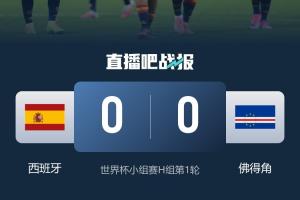 誰能想到？本屆世界杯首場0-0，竟是奪冠大熱西班牙vs新軍佛得角