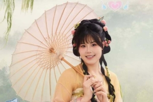 小仙女來嘍！李月汝曬古風照 佩奇：哎喲庫伊爾：你很漂亮