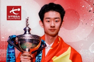 吳宜澤當選WPBSA五月月最佳球員，首位全票當選且兩次當選的選手