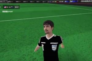 抽象場面！BBC實時3D動畫轉播世界杯，甚至能第一視角給裁判壓腿