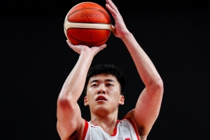 中國男籃今天26罰22中 罰球命中率84.6%！