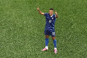 姆巴佩世界杯16場比賽打進15球，效率高于大羅、克洛澤、梅西