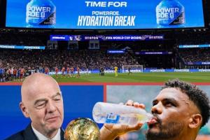 美國收入超2.5億！因凡蒂諾：FIFA不會因補(bǔ)水廣告獲得額外收入