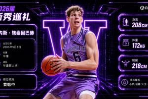最后一位樂透秀！NBA選秀大會：黃蜂在第14順位選中施泰因巴赫