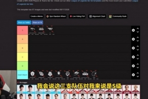 Caedrel：MSI前三隊伍是HLE/BLG/T1！Viper今年有點像個“乘客”
