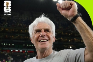 74歲75天！南非主帥雨果·布魯斯成世界杯歷史贏球最年長主教練