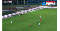 何超解圍失誤，李新翔先出一腳破門！海港1-1河南！