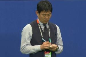 筆記都在記些什么？森保一：記錄好和不好的地方，和助教球員溝通