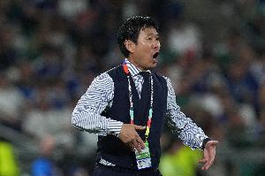 森保一半場采訪：開局被壓制在預料之中，球員上半場表現很好