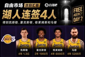 自由市場次日匯總：湖人瘋狂連簽4人得到凱斯勒 斯瑪特加盟火箭