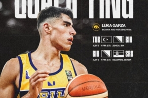 母校愛荷華大學(xué)官方：加爾扎將代表波黑男籃出戰(zhàn)FIBA世界杯預(yù)選賽