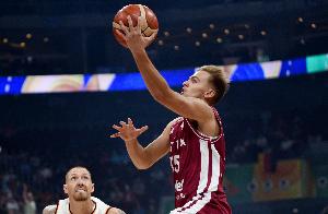 男籃世預賽-拉脫維亞3分險勝荷蘭 扎加斯21分 波爾津吉斯未出戰(zhàn)