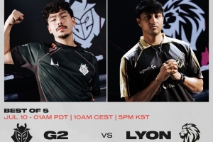 Saint塞拉斯左手暴扣右手打碟 G2難逆轉(zhuǎn) LYON電龍加持贏首局