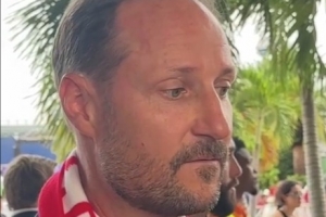 挪威王儲：挪威能站在這里意義重大，我相信我們能贏下英格蘭