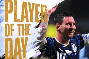 直播吧世界杯第32日MVP：梅西當選！兩送助攻逆轉英格蘭晉級決賽