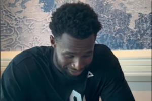 看NBA也就圖一樂！維金斯觀看《籃球火》現場發問這居然不是AI？