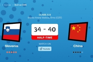 半場(chǎng)戰(zhàn)報(bào)-U17女籃半場(chǎng)6分領(lǐng)先斯洛文尼亞 李沅珊12分孫晗昀6分4助