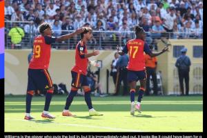 FIFA官方解釋西班牙進球無效：看起來梅里諾對奧塔門迪犯規在先