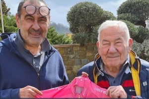 佩杜拉：薩里的父親昨晚離世，享年97歲，曾是自行車好手