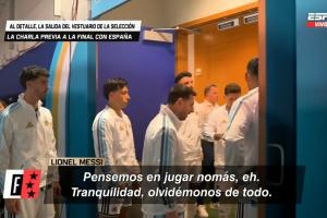 千叮萬囑！梅西決賽前動員講話：保持冷靜×6 忘掉一切只專注比賽