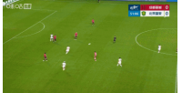 國安客場1-0蓉城！蓉城中場反方向解圍，張玉寧左腳大力推射破門