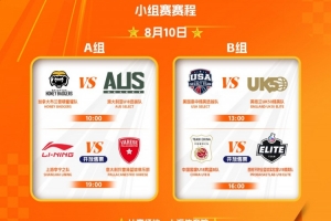 上海明日之星籃球爭冠賽分組&賽程出爐 中國U18男籃B隊參賽
