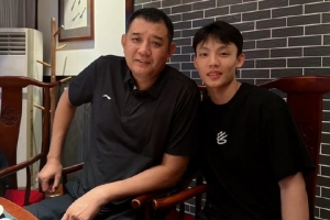 逍遙王！徐杰曬與鞏曉彬的合照：四川太好吃 下次再來