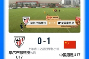 博主：U17國足擊敗的這支畢巴U17是青年B隊，A隊將在薩格勒布參賽