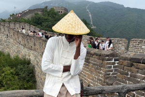 迪班薩領(lǐng)英談中國行：想真實地感受中國 未來我會再來的