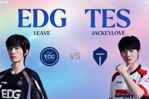 Jiejie回歸EDG首局失利 Leave連死四次送大節奏 TES先下一城