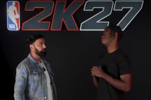 評分77！凱萊布·威爾遜與羅尼猜自己2K27評分 目標2K28漲到87分