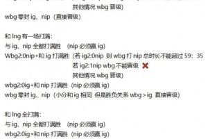 涅槃算分！WBG超話精細(xì)計(jì)算晉級(jí)：必須四場(chǎng)全勝！再考慮大小分