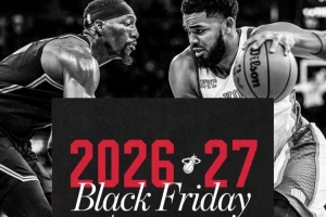 迎戰(zhàn)尼克斯！熱火官方：黑色星期五血拼之后來一場NBA杯賽事吧