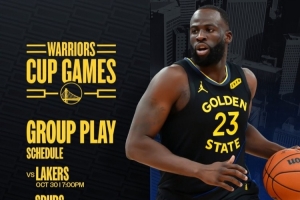勇士NBA杯賽程：重頭戲首戰(zhàn)湖人 之后接連對陣馬刺國王開拓者