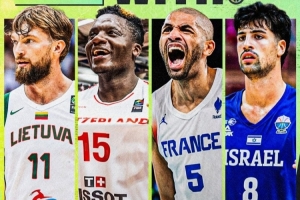 不難！FIBA發問：誰和小薩&卡佩拉&巴圖姆&阿夫迪亞都做過隊友？