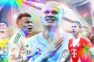 ESPN年度百大球星前鋒TOP10：凱恩、姆巴佩、哈蘭德前3 登貝萊第4