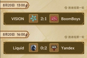 Ti淘汰賽首日：TSpirit、VISON、Yandex、NiGma晉級勝者組第二輪