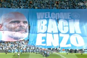 歡迎回家！主場球迷打出大型TIFO，歡迎馬雷斯卡重回曼城執教