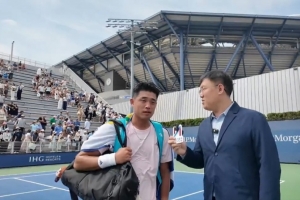 吳易昺：自己在底線整體占優勢，今天關鍵分發揮的也很不錯