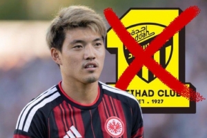 德天空：28歲邊鋒堂安律轉會吉達聯合已告吹 法鷹可能賣拉爾森