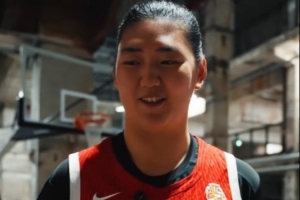 球場模版是誰？韓旭：王治郅 唐子婷：梅斯曼 張子宇：我自己